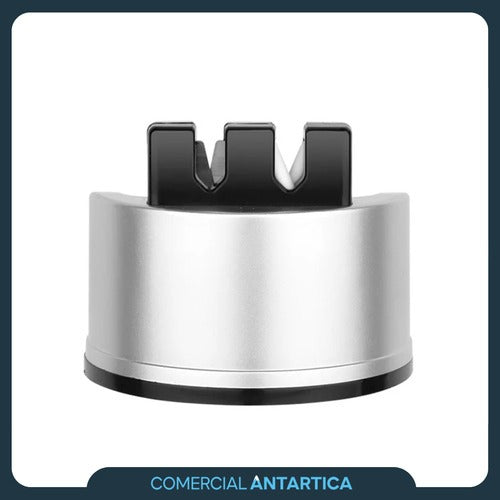 Afilador de Cuchillos Multiuso con Base Antideslizante – Tungsteno, Cerámica y Acero