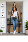 Cortina Mosquitero Magnética para Puerta 100x210cm – Cierre Automático sin Herramientas