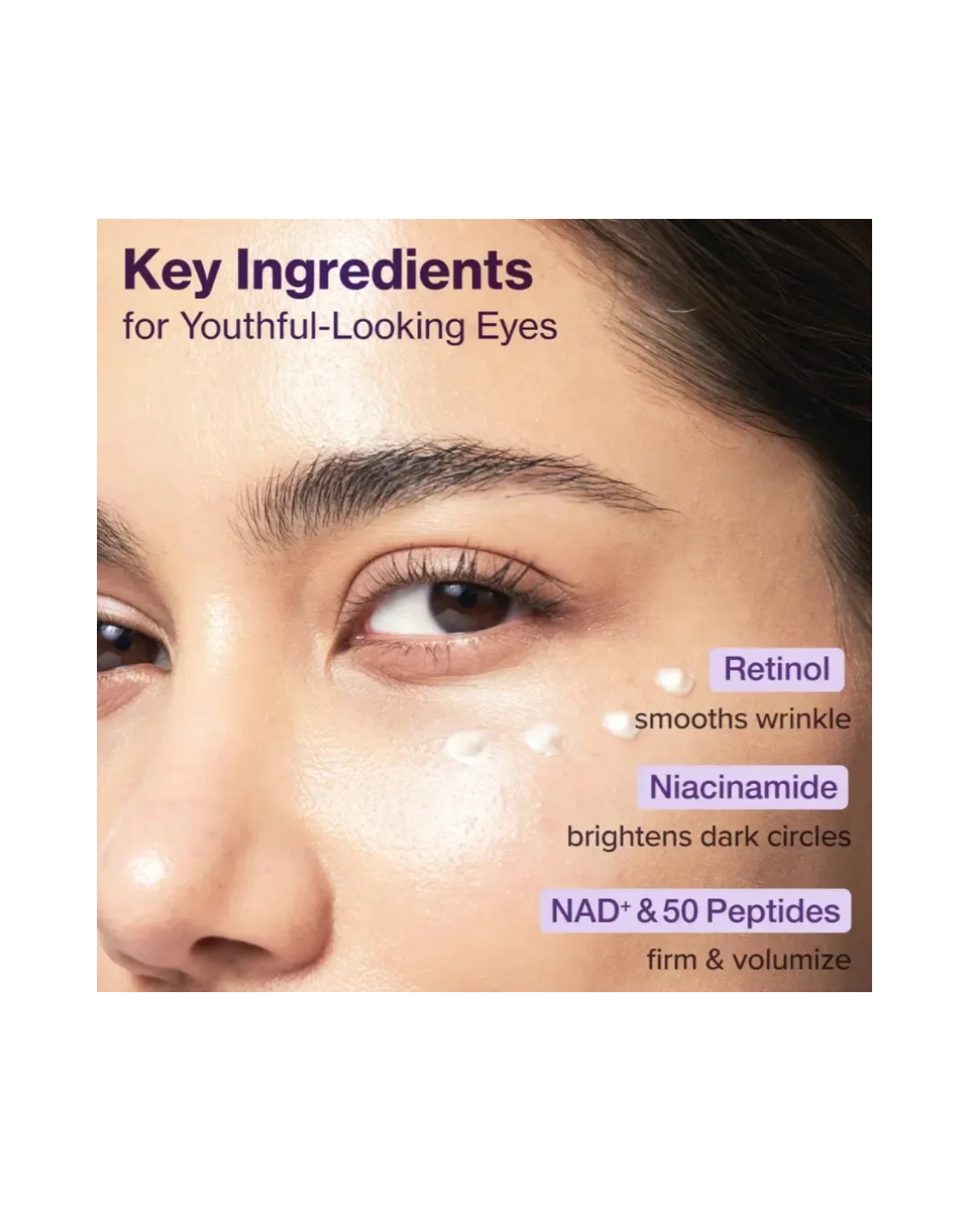 Crema Contorno de Ojos Numbuzin N°9 NAD+ Retinol Volumetox 10ml – Antiedad Coreana