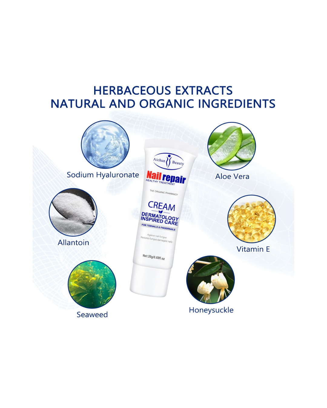 Crema Reparadora de Uñas Antihongo – Tratamiento Regenerador para Uñas Dañadas