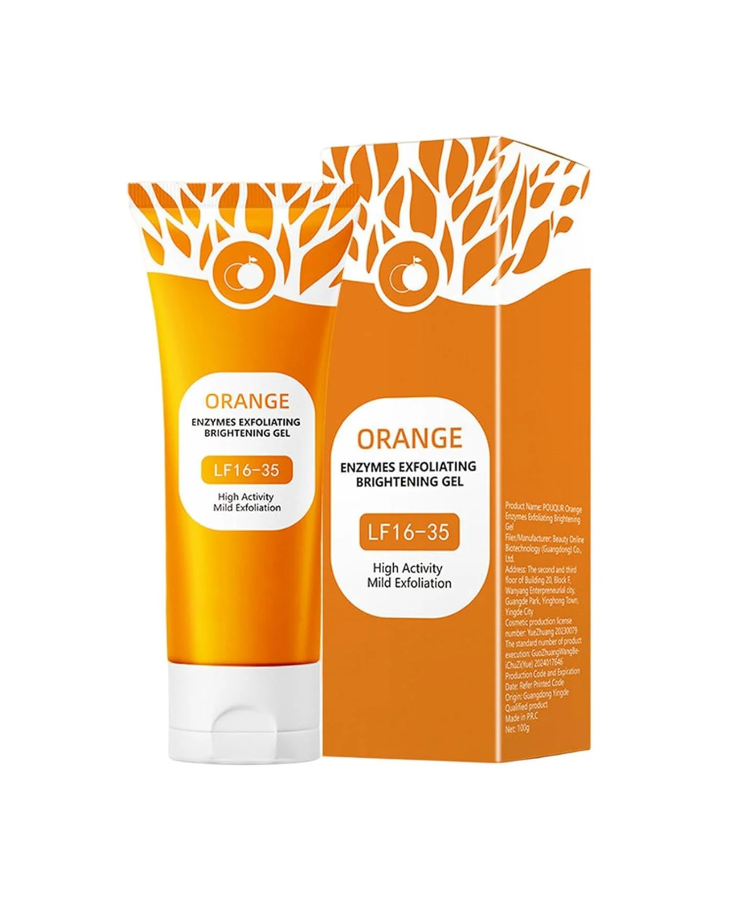 Gel Exfoliante Blanqueador Iluminador – Limpieza Profunda y Luminosidad para el Rostro