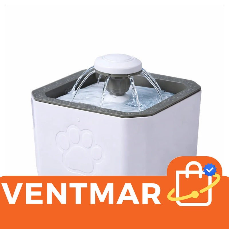 Dispenser de Agua Automático para Mascotas – Bebedero con Reservorio para Perros y Gatos